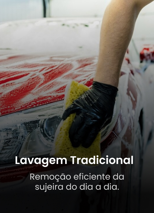 lavagem tradicional